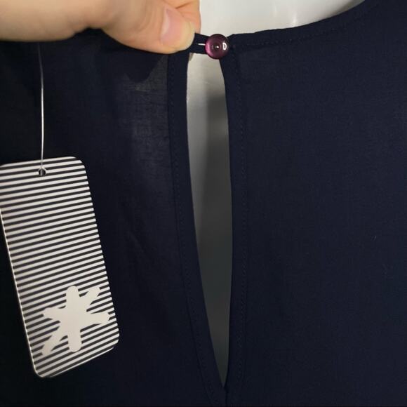 SPLENDID Mini Dress Size Large Swing Summer Coastal Nautical Beachy Vacation - Picture 5 of 7